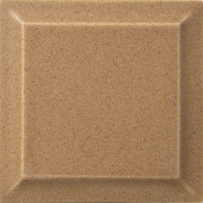 Кафель для печей и каминов Hein цвет Кремовый с пигментом № 63360