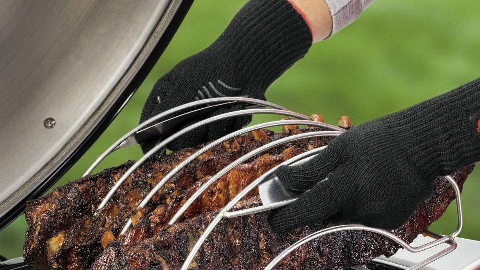 Термостойкие перчатки для барбекю Weber, фото