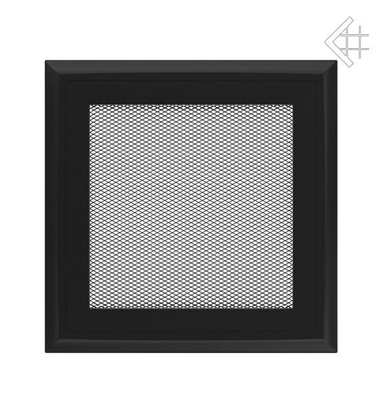 Вентиляционная решётка для камина Kratki Оскар чёрная 17 × 17 см