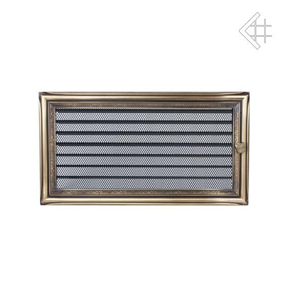 Вентиляционная решётка для камина Kratki рустикальная 17 × 30 см с жалюзи