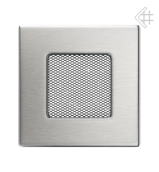 Вентиляционная решётка для камина Kratki Шлифованная 11 × 11 см