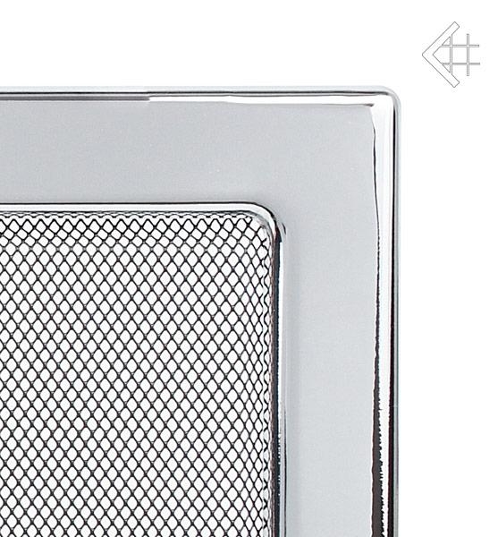 Вентиляционная решётка для камина Kratki Никелированная 11 × 17 см