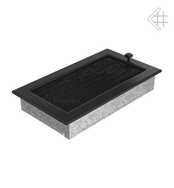 Вентиляционная решётка для камина Kratki Чёрная 17 × 30 см с жалюзи