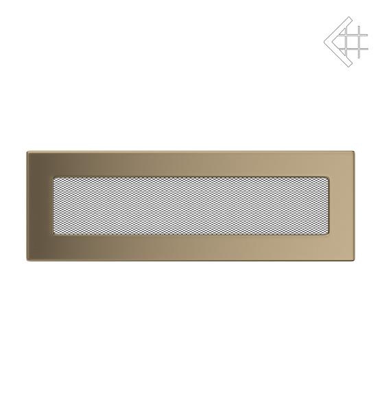 Решётка каминная вентиляционная Kratki Золото гальваническое 11 × 32 см