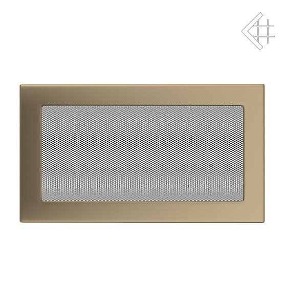 Вентиляционная решётка для камина Kratki Золото гальваническое 17 × 30 см