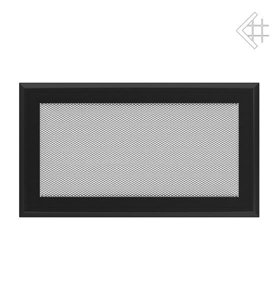 Решётка каминная вентиляционная Kratki Оскар чёрная 17 × 30 см