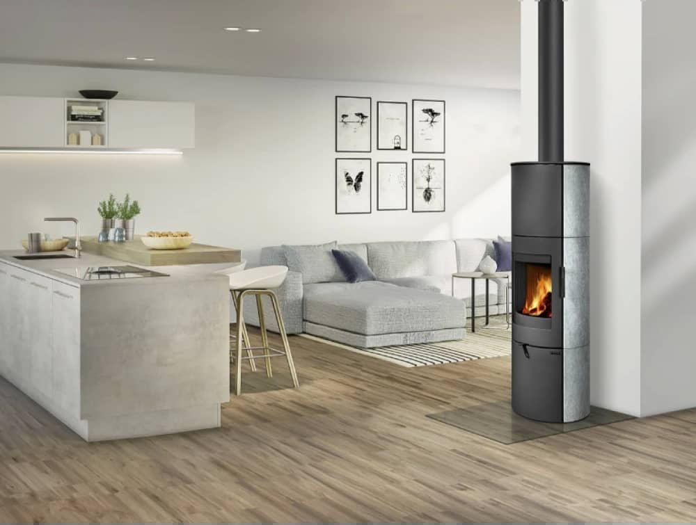 Печь-камин Romotop Lugo N 02 akum камень