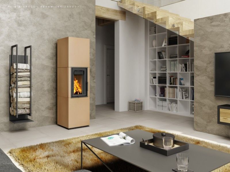 Печь-камин Romotop Harmony F в интерьере Печь-камин Romotop Harmony F в интерьере