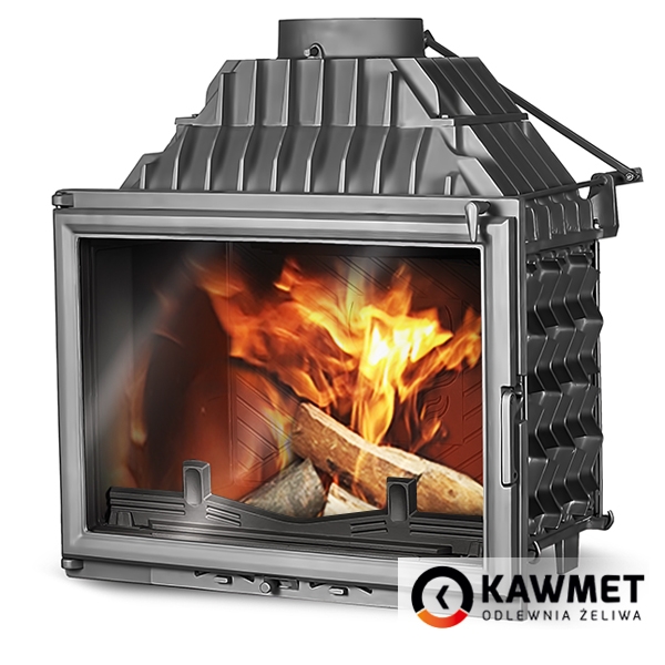 Топка Kawmet W11 (18,1 kW) с прямым жаростойким стеклом