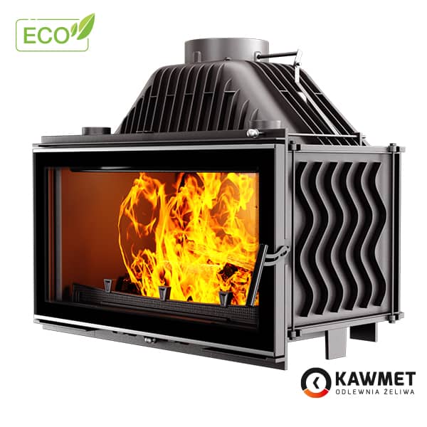 Топка Kawmet W16 (13,5 kW) Eco с прямым жаростойким стеклом