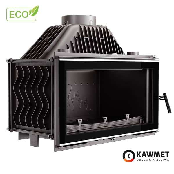 Топка Kawmet W16 (13,5 kW) Eco с прямым жаростойким стеклом