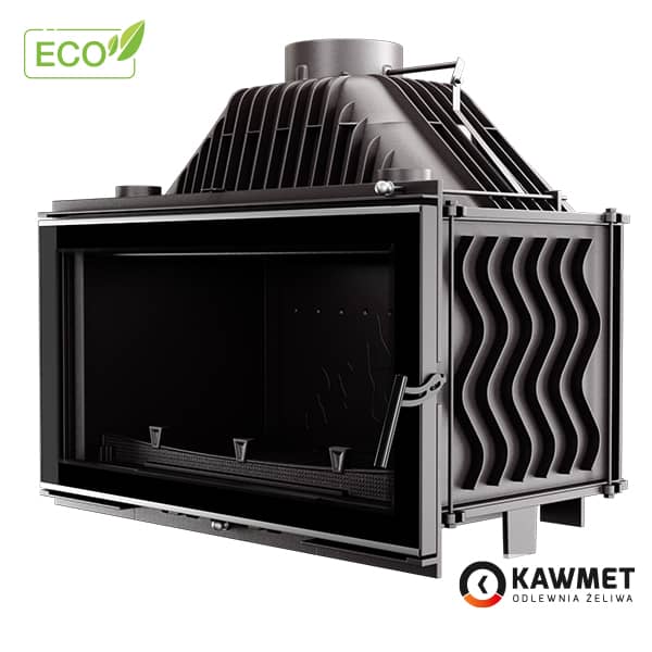 Топка Kawmet W16 (16,3 kW) Eco с прямым жаростойким стеклом