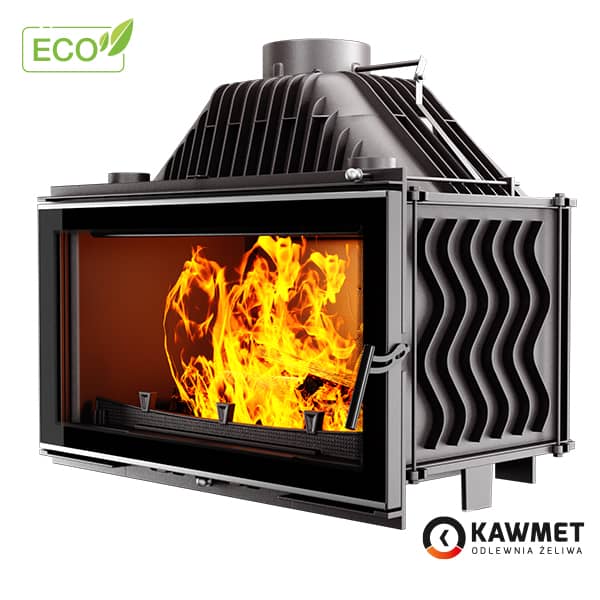 Топка Kawmet W16 (16,3 kW) Eco с прямым жаростойким стеклом