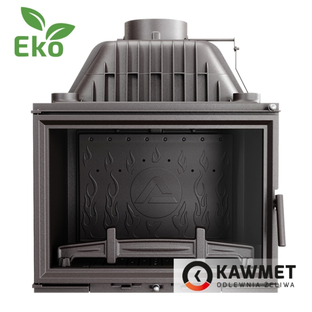 Топка на дровах Kawmet W17 (16,1 kW) Eco, фронтальный вид