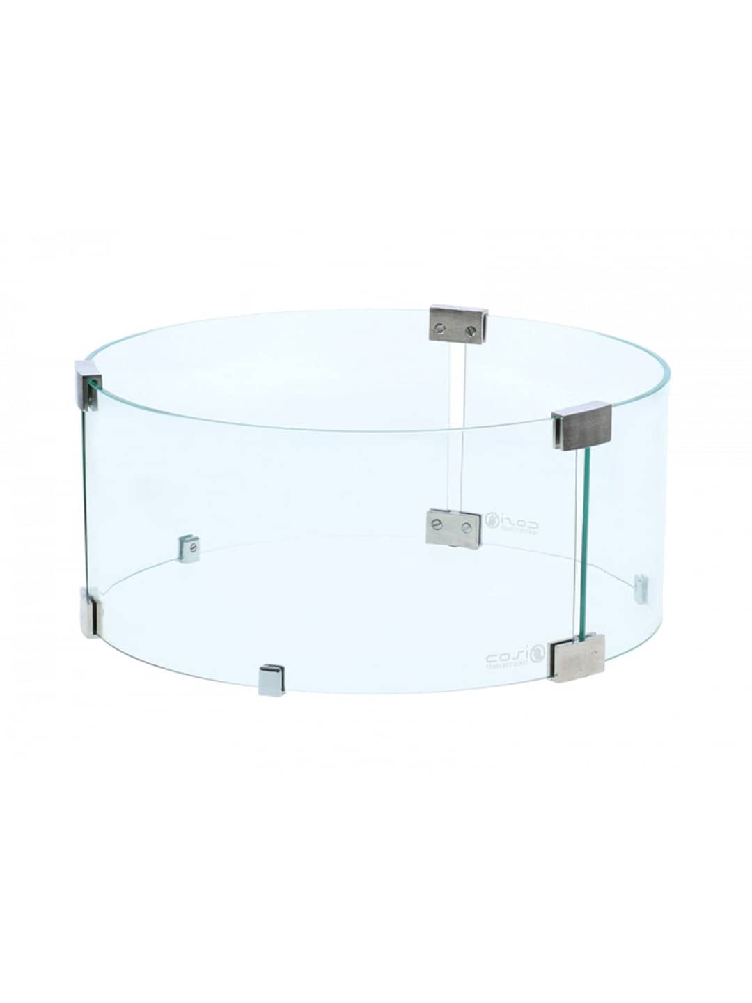 Набор защитного стекла Cosi round glass set L - transparent