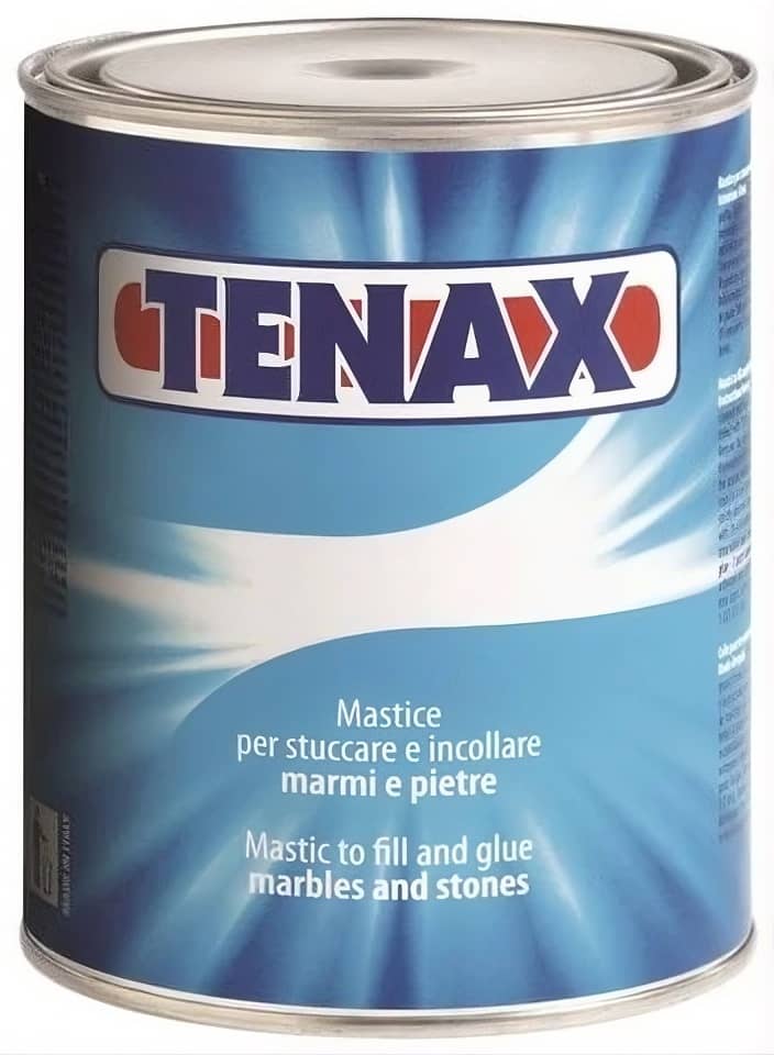 Прозрачная жидкая смола Tenax Nitor 50 1 л для склеивания мрамора и травертина 