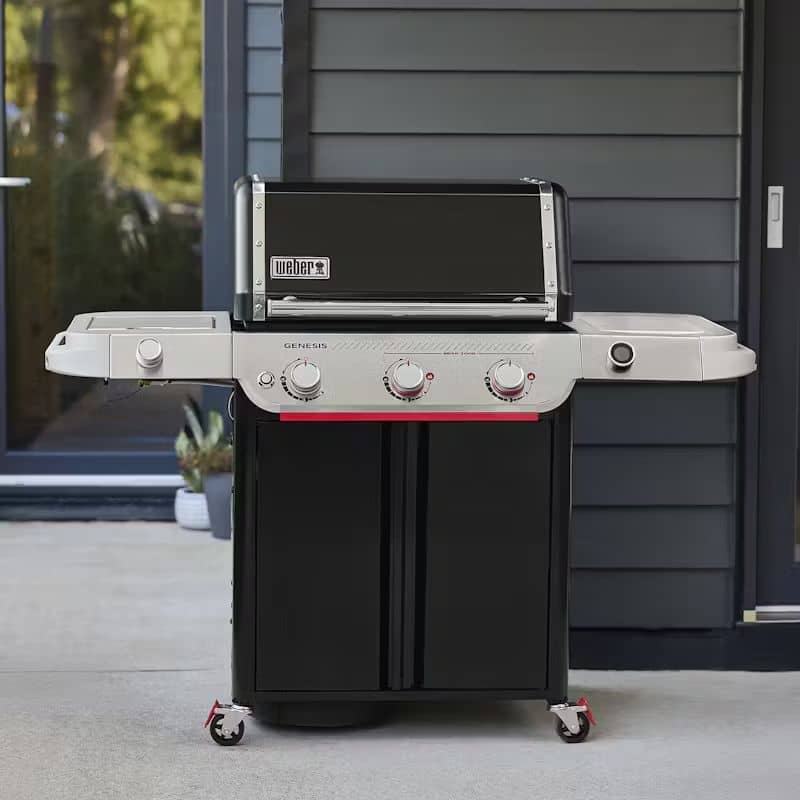 Газовый гриль Weber Genesis E-335W со шкафчиком Газовый гриль Weber Genesis E-335W со шкафчиком