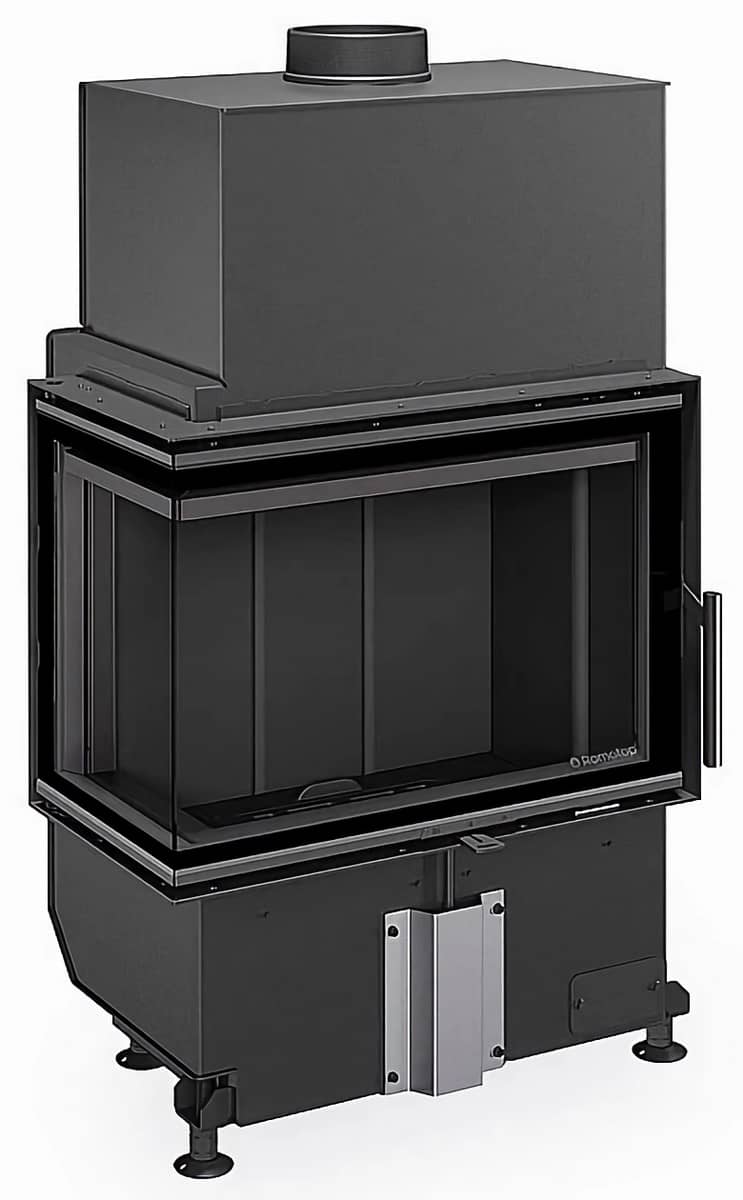 Топка на дровах Romotop Heat R/L 4G S 60.44.33.26 с темной футеровкой Топка на дровах Romotop Heat R/L 4G S 60.44.33.26 с темной футеровкой