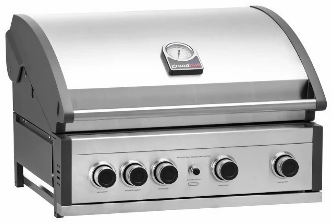 Гриль газовый GrandHall Pro Elite, Built In 30MB с термометром Гриль газовый GrandHall Pro Elite, Built In 30MB с термометром