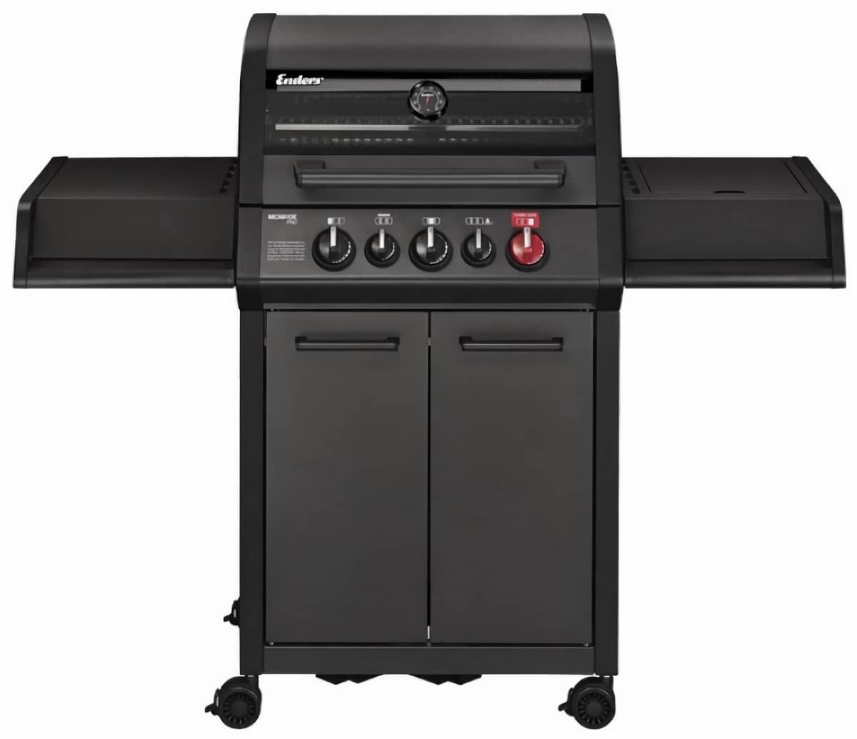 Газовый гриль Enders Monroe Pro 3 Sik Turbo - Shadow с 3 горелками Газовый гриль Enders Monroe Pro 3 Sik Turbo - Shadow с 3 горелками