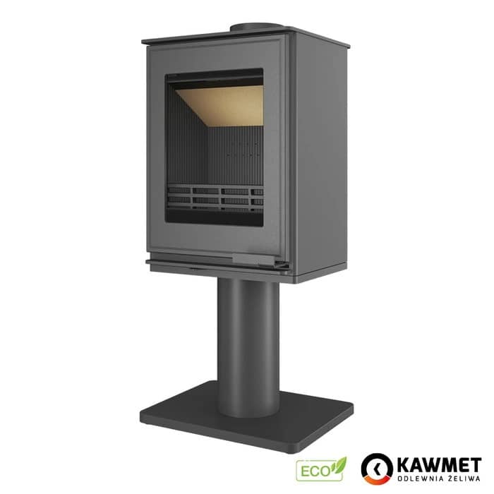 Дровяная печь Kawmet Harita S15i Leg Eco с верхним, тыльним подключением Дровяная печь Kawmet Harita S15i Leg Eco с верхним, тыльним подключением