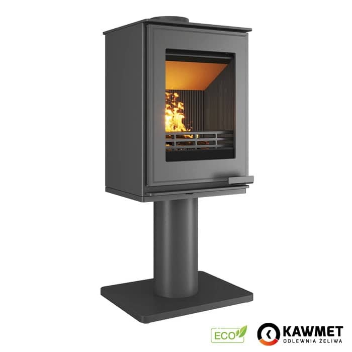 Печь на дровах Kawmet Harita S15i Leg Eco с прямым стеклом Печь на дровах Kawmet Harita S15i Leg Eco с прямым стеклом