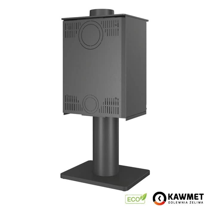 Печь на дровах Kawmet Harita S15i Leg Eco, тыльный вид Печь на дровах Kawmet Harita S15i Leg Eco, тыльный вид