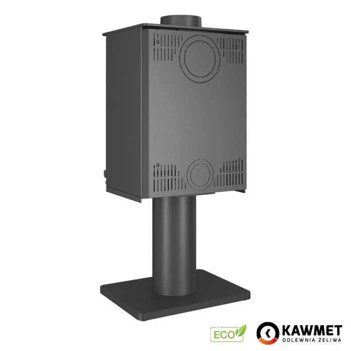 Стальная печь Kawmet Harita S15i Leg Eco, тыльный вид Стальная печь Kawmet Harita S15i Leg Eco, тыльный вид