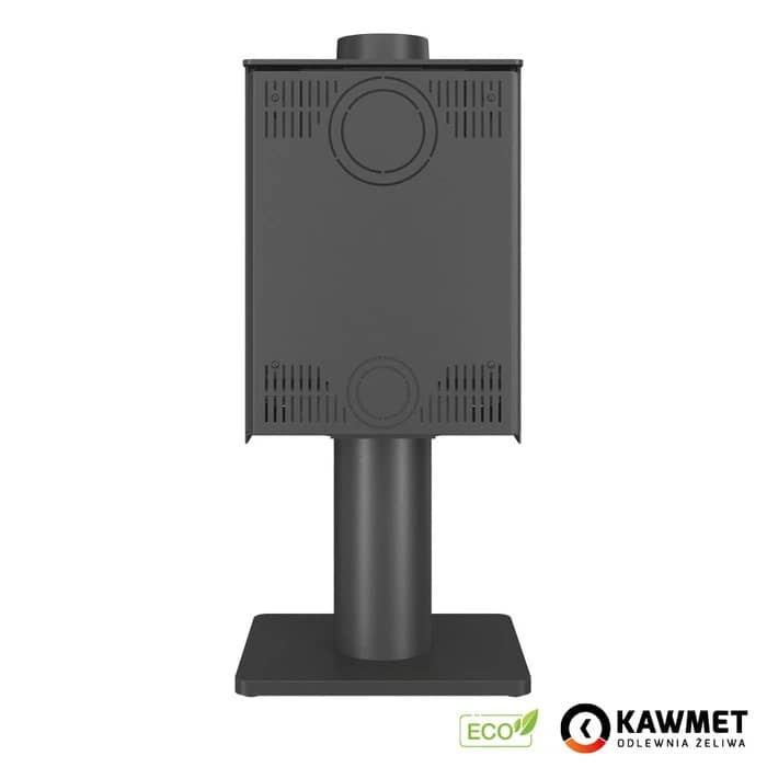 Дровяная печь Kawmet Harita S15i Leg Eco, тыльный вид Дровяная печь Kawmet Harita S15i Leg Eco, тыльный вид