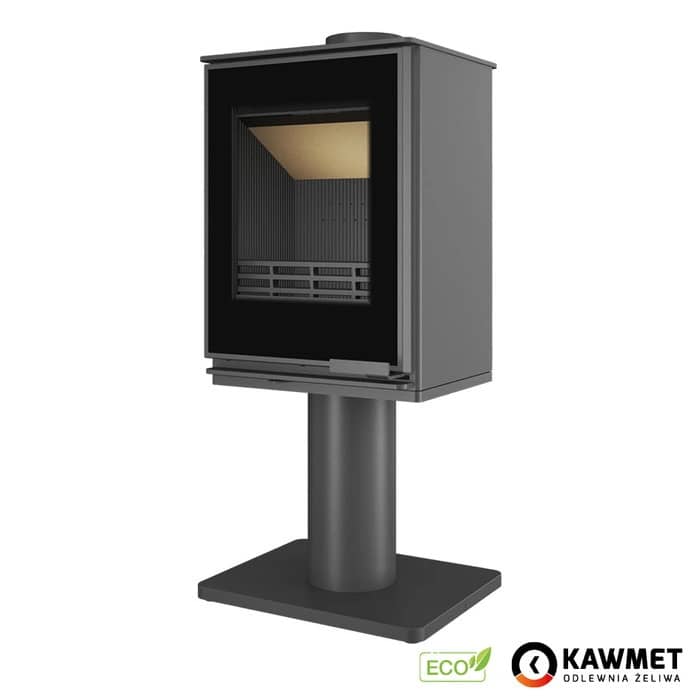 Дровяная печь Kawmet Harita S15i Leg Decor Eco с прямым стеклом Дровяная печь Kawmet Harita S15i Leg Decor Eco с прямым стеклом