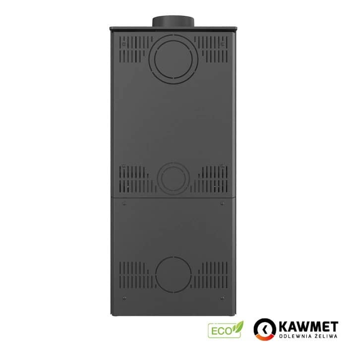 Дровяная печь Kawmet Harita S15i S-Box Decor Eco, тыльный вид Дровяная печь Kawmet Harita S15i S-Box Decor Eco, тыльный вид