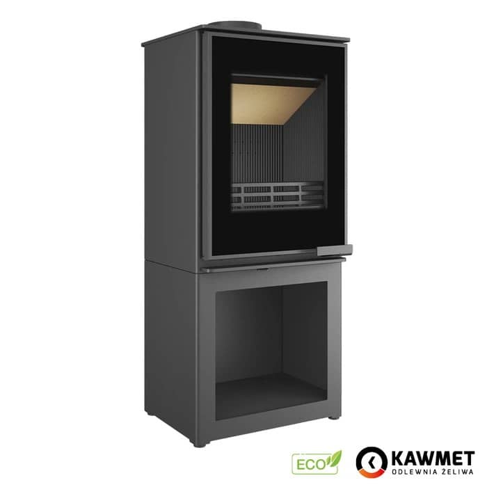 Дровяная печь Kawmet Harita S15i S-Box Decor Eco с верхним, тыльним подключением Дровяная печь Kawmet Harita S15i S-Box Decor Eco с верхним, тыльним подключением