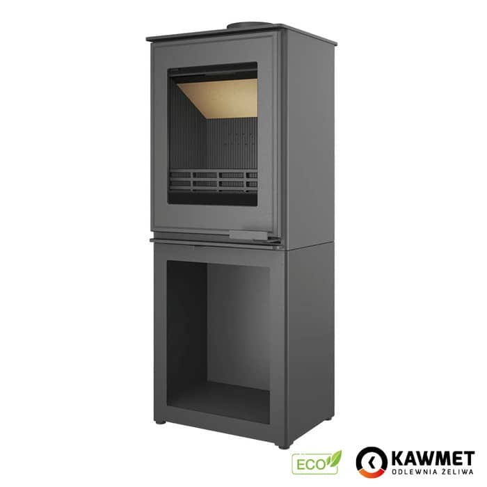 Дровяная печь Kawmet Harita S15i L-Box Eco с верхним, тыльным подключением Дровяная печь Kawmet Harita S15i L-Box Eco с верхним, тыльным подключением