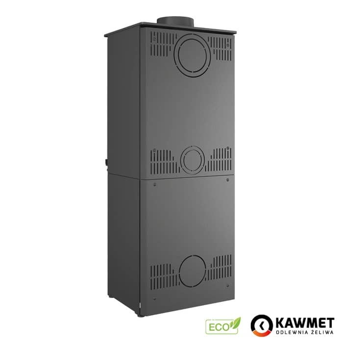 Стальная печь Kawmet Harita S15i L-Box Decor Eco, тыльный вид Стальная печь Kawmet Harita S15i L-Box Decor Eco, тыльный вид