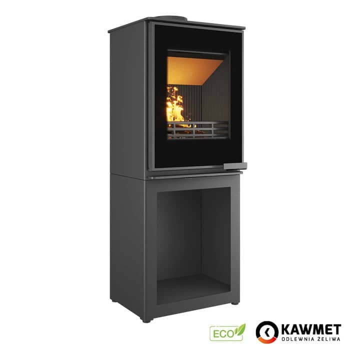 Печь на дровах Kawmet Harita S15i L-Box Decor Eco с прямым стеклом Печь на дровах Kawmet Harita S15i L-Box Decor Eco с прямым стеклом