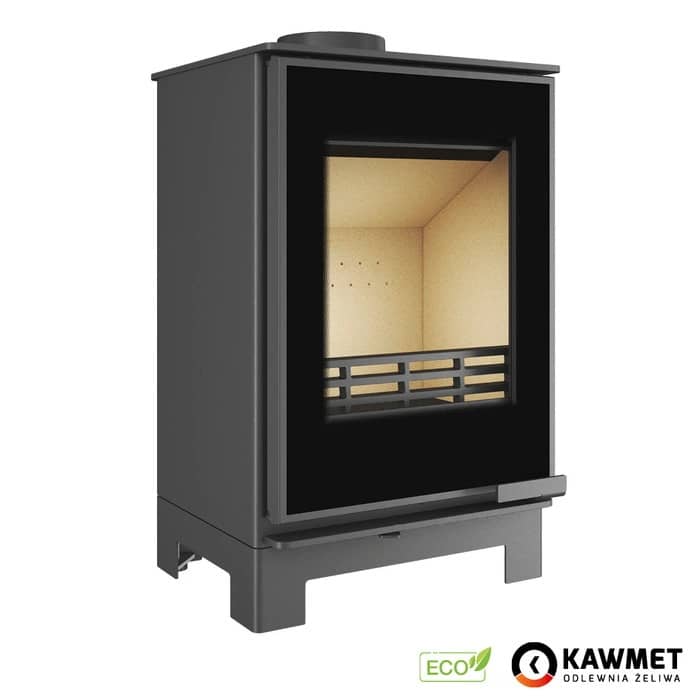 Печь на дровах Kawmet Harita S15v Basic Decor Eco с открытием дверцы влево Печь на дровах Kawmet Harita S15v Basic Decor Eco с открытием дверцы влево