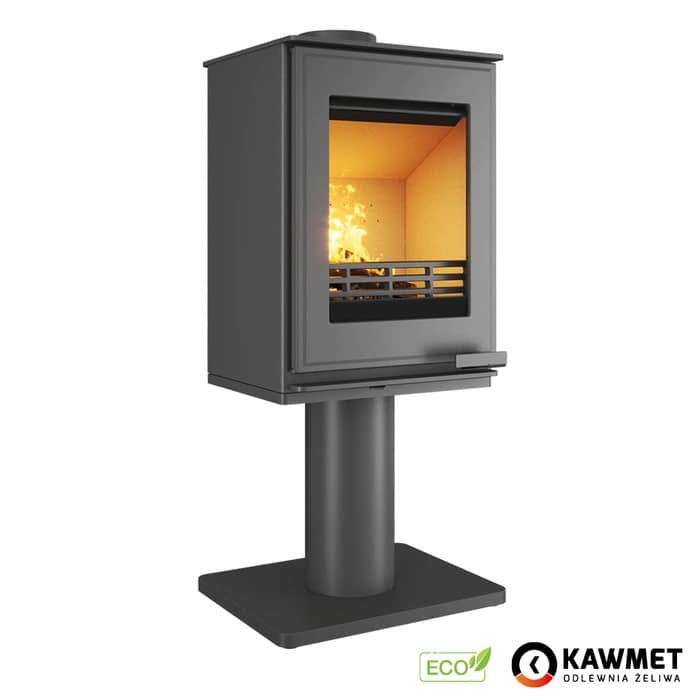 Печь на дровах Kawmet Harita S15v Leg Eco с прямым стеклом Печь на дровах Kawmet Harita S15v Leg Eco с прямым стеклом