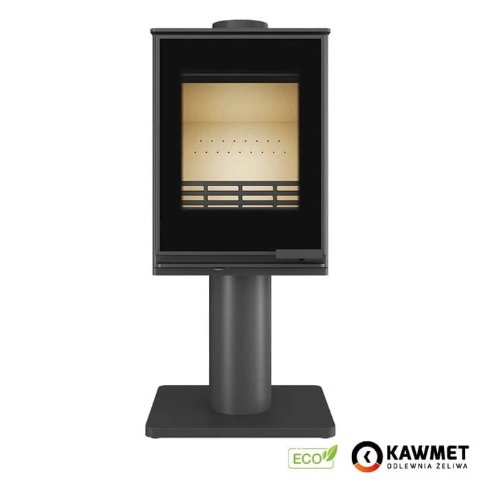 Дровяная печь Kawmet Harita S15v Leg Decor Eco с верхним, тыльным подключением Дровяная печь Kawmet Harita S15v Leg Decor Eco с верхним, тыльным подключением