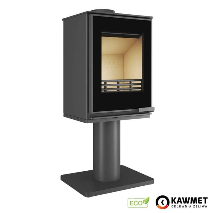Печь на дровах Kawmet Harita S15v Leg Decor Eco с открытием дверцы влево Печь на дровах Kawmet Harita S15v Leg Decor Eco с открытием дверцы влево