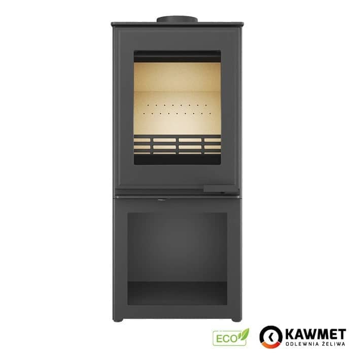 Печь на дровах Kawmet Harita S15v S-Box Eco, фронтальный вид Печь на дровах Kawmet Harita S15v S-Box Eco, фронтальный вид