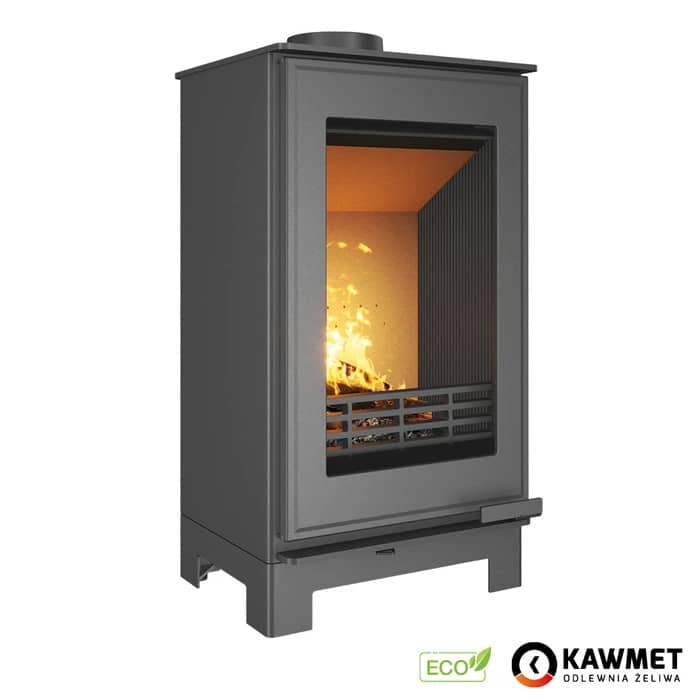Печь на дровах Kawmet Venus S16 Basic Eco с прямым стеклом Печь на дровах Kawmet Venus S16 Basic Eco с прямым стеклом