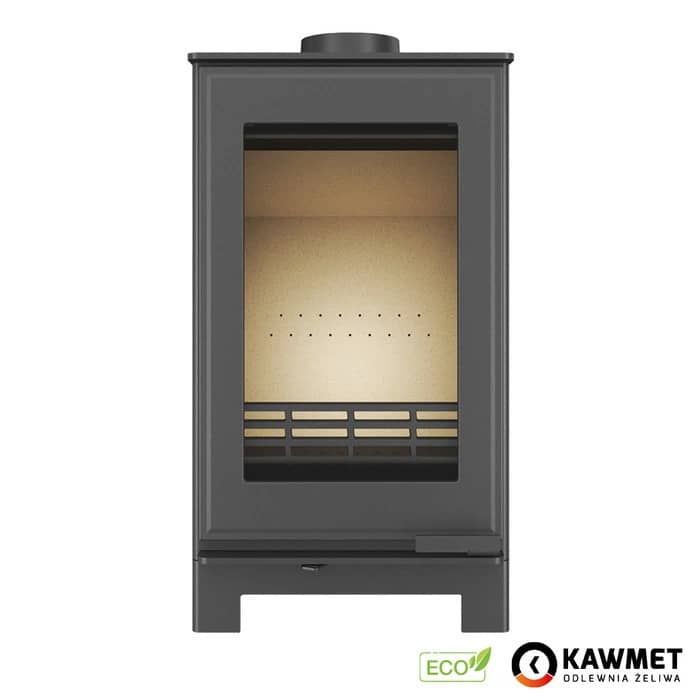 Дровяная печь Kawmet Venus S16 Basic Eco, фронтальный вид Дровяная печь Kawmet Venus S16 Basic Eco, фронтальный вид
