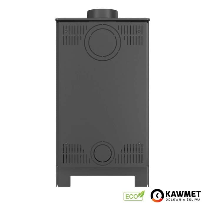 Дровяная печь Kawmet Venus S16 Basic Decor Eco, тыльный вид Дровяная печь Kawmet Venus S16 Basic Decor Eco, тыльный вид