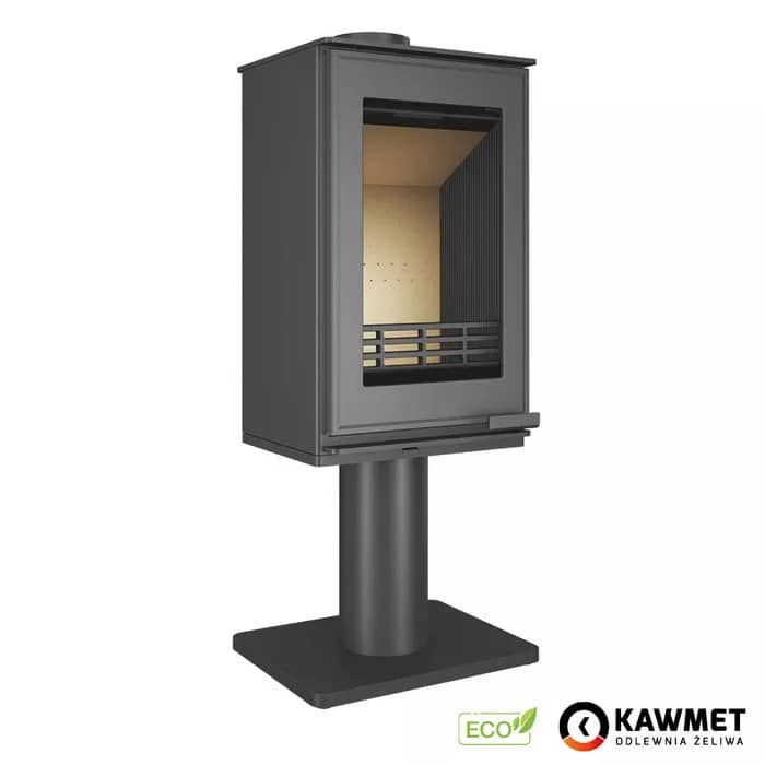 Дровяная печь Kawmet Venus S16 Leg Eco с верхним, тыльным подключением Дровяная печь Kawmet Venus S16 Leg Eco с верхним, тыльным подключением