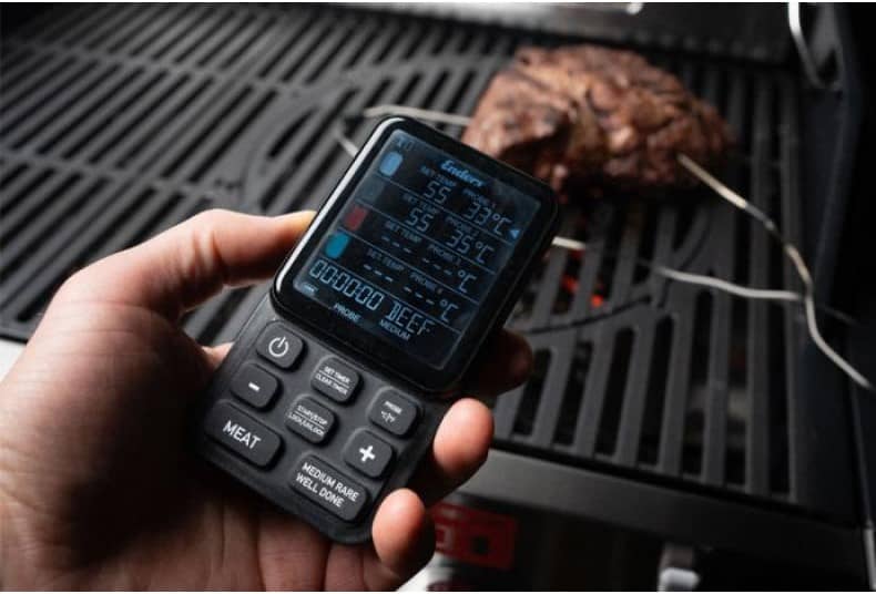 Профессиональный термометр Enders с проволочными щупами Профессиональный термометр Enders с проволочными щупами