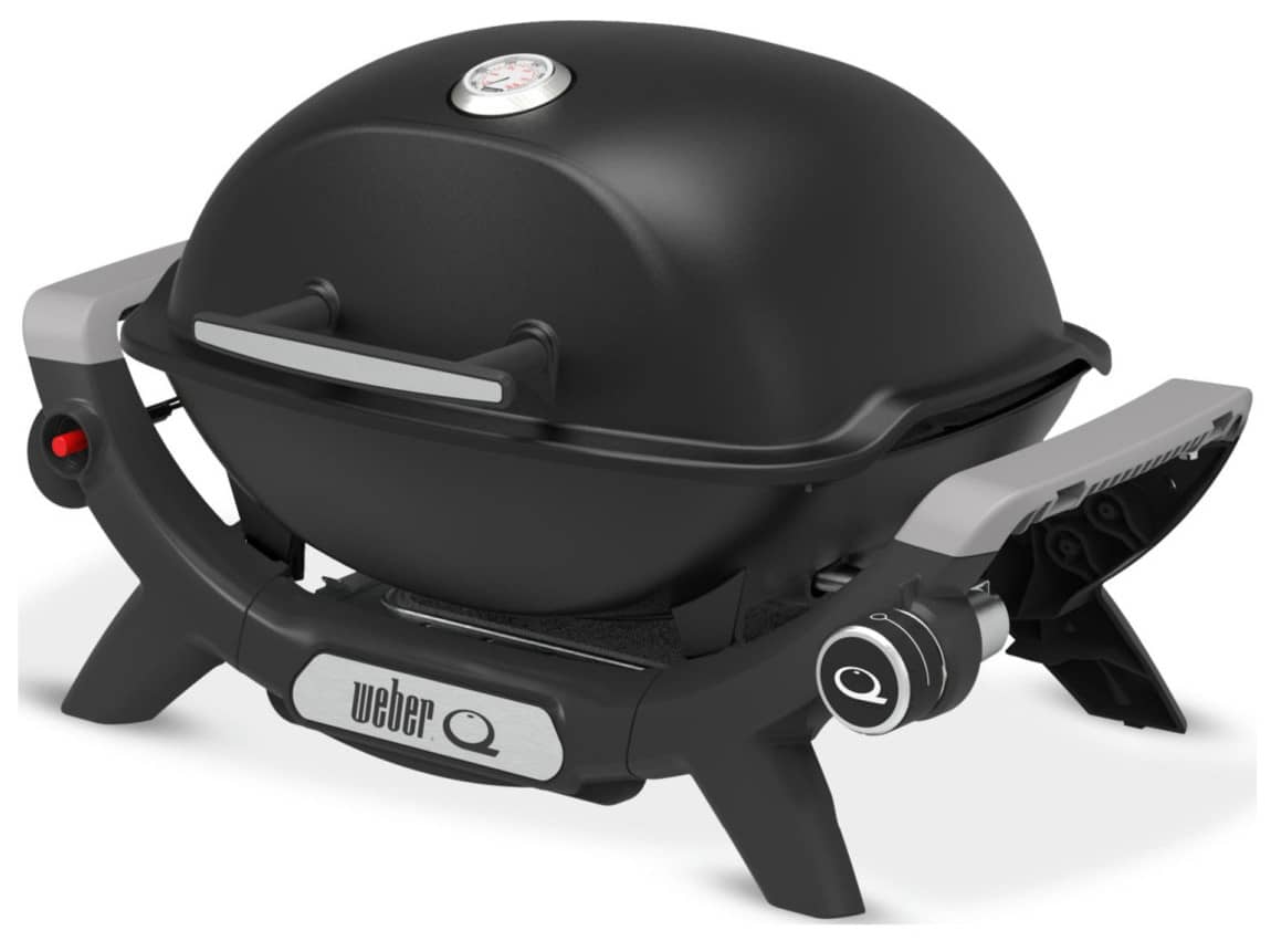 Компактный газовый гриль Weber Q1100N черный Компактный газовый гриль Weber Q1100N черный