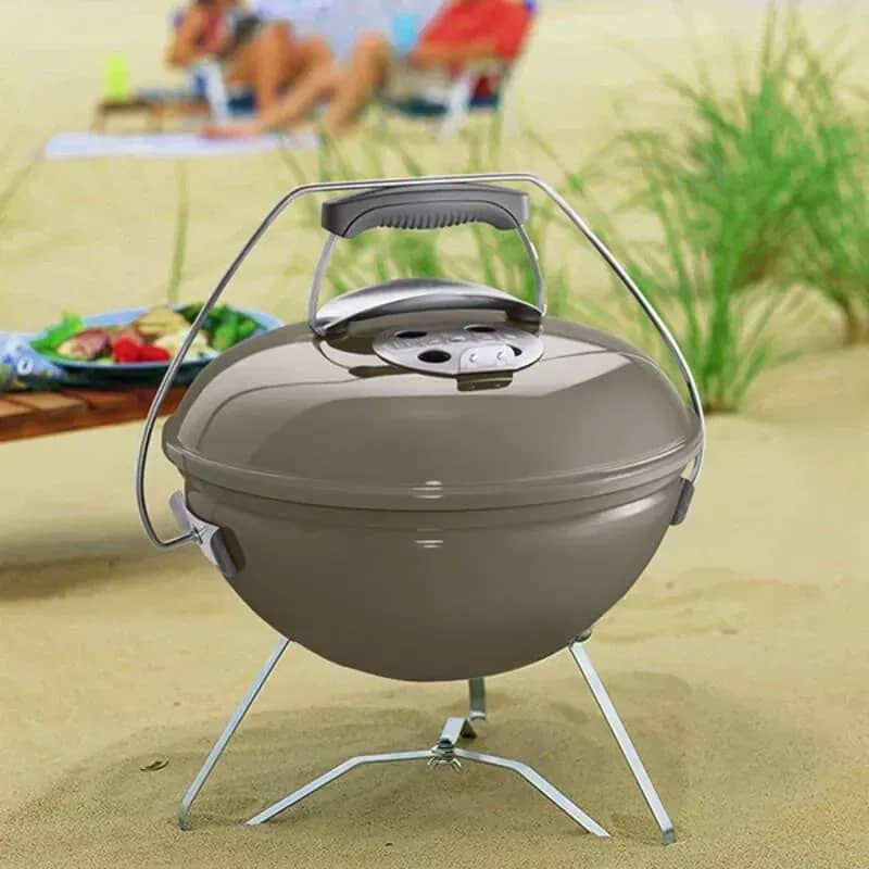 Угольный гриль Smokey Joe Premium Weber 37 см для кемпинга и небольших компаний Угольный гриль Smokey Joe Premium Weber 37 см для кемпинга и небольших компаний