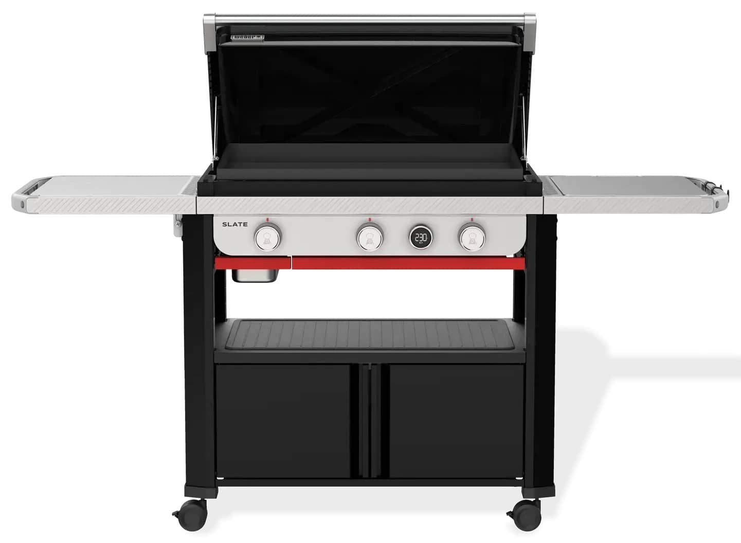 Гриль Weber Slate GPD 76 см с открытой крышкой Гриль Weber Slate GPD 76 см с открытой крышкой