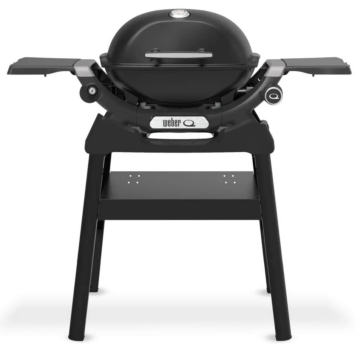 Газовый гриль Weber Q1200N с подставкой и боковыми полками Газовый гриль Weber Q1200N с подставкой и боковыми полками