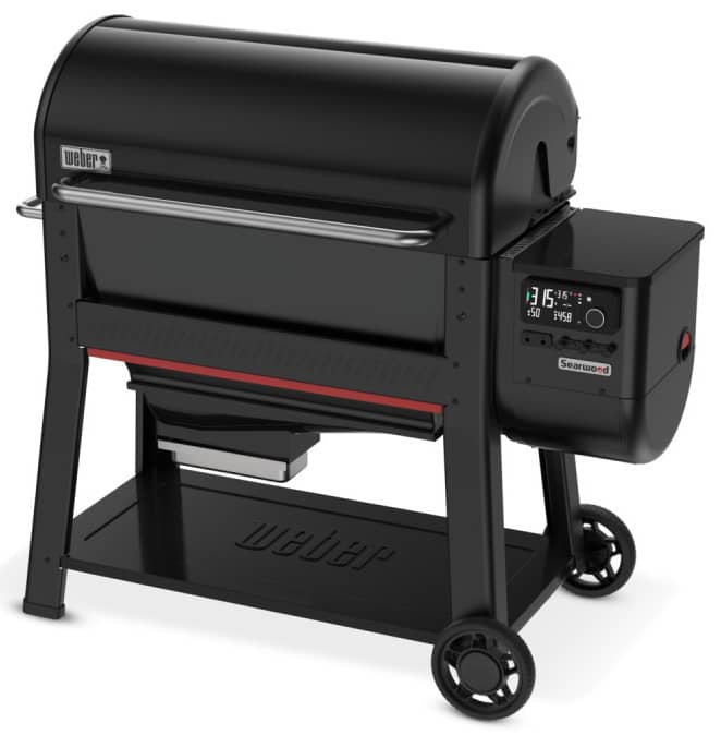 Пеллетный гриль Weber Searwood XL 600 с функцией SmokeBoost для насыщенного дыма Пеллетный гриль Weber Searwood XL 600 с функцией SmokeBoost для насыщенного дыма